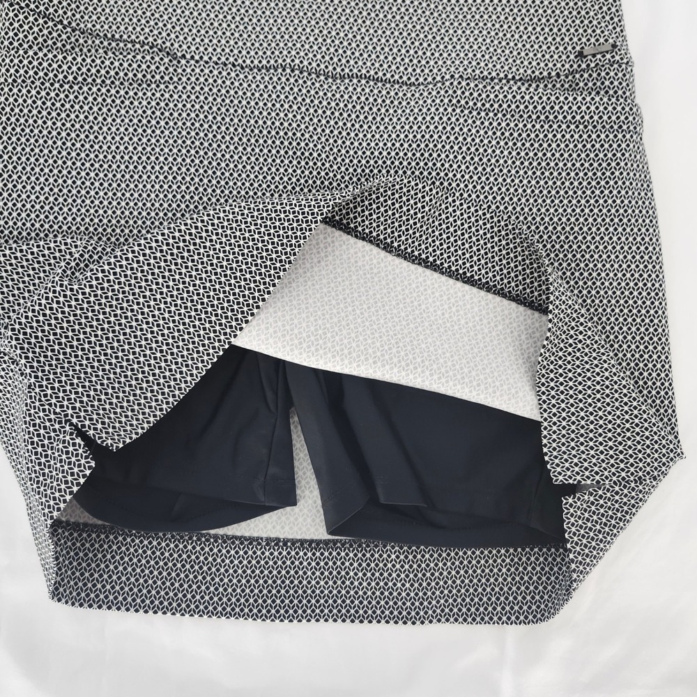 S.C. & CO. Womens Tennis Pickleball Golf Skort Size S Black White Preppy Active - Picture 4 of 8